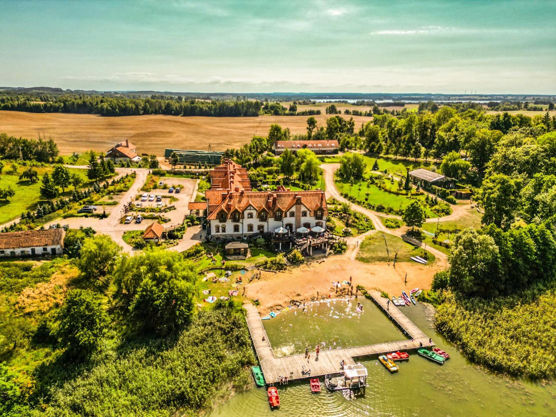Folwark Lekuk Hotel Łękuk Mały Exterior foto