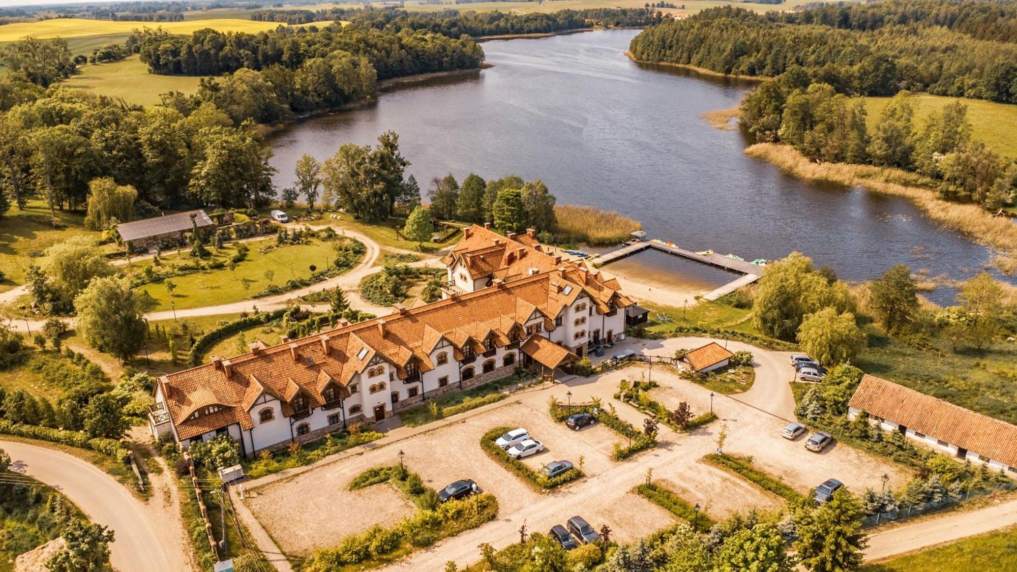 Folwark Lekuk Hotel Łękuk Mały Exterior foto
