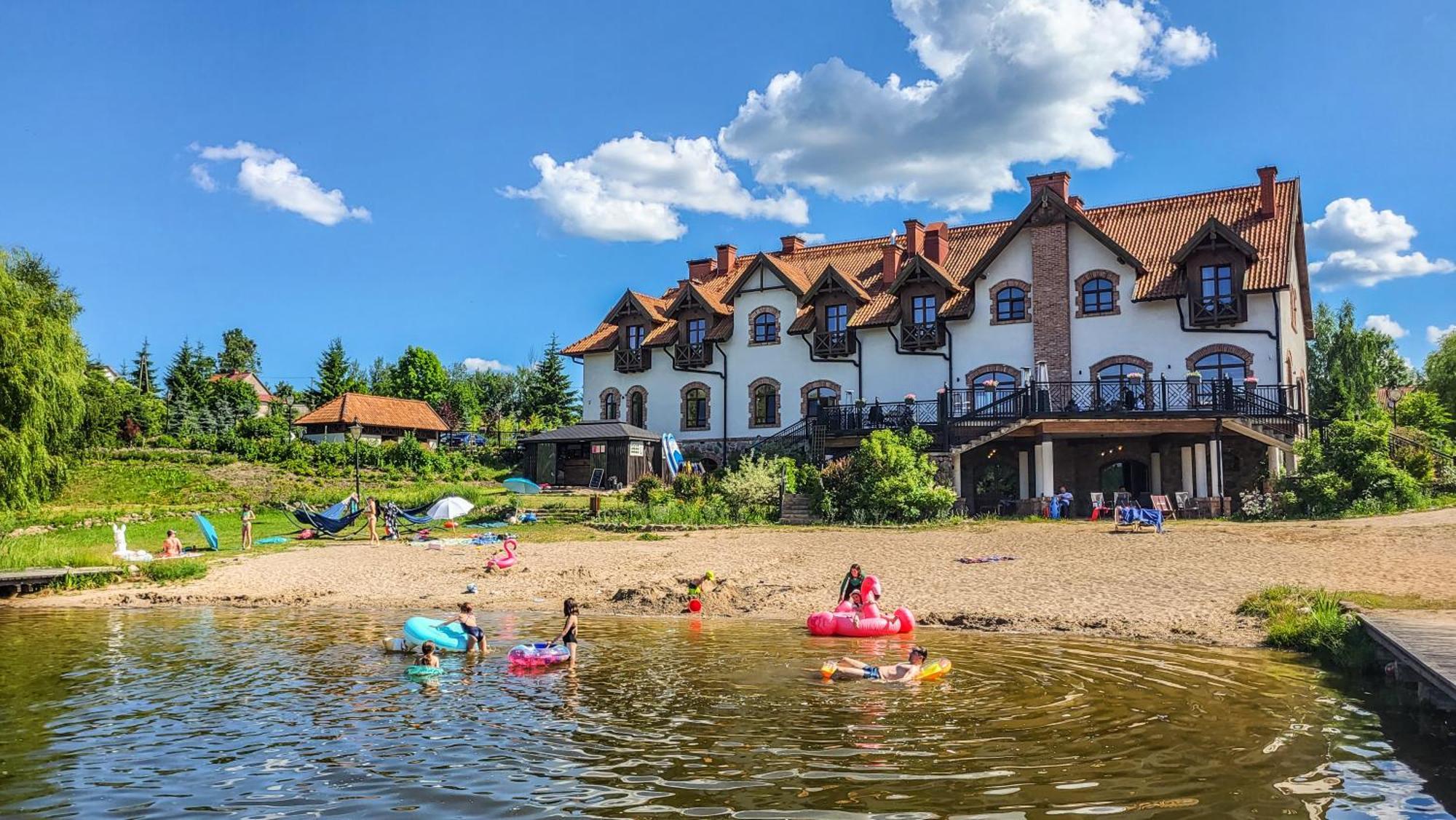 Folwark Lekuk Hotel Łękuk Mały Exterior foto